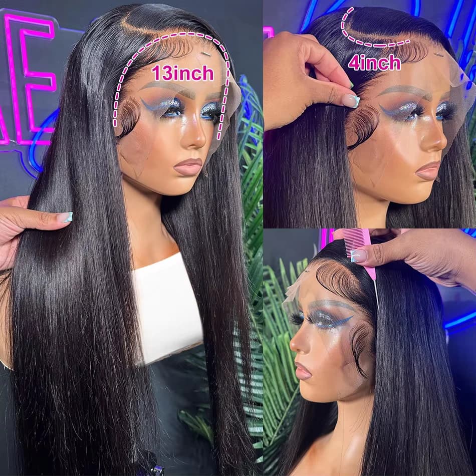 Human Hair Lace Frontal Wig image